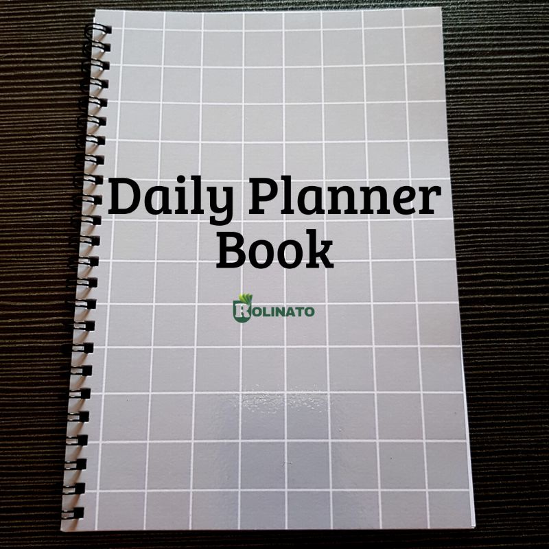 

Daily Planner Notebook A5 | Buku Catatan Keseharian (Bonus Monthly & Weekly Planner)