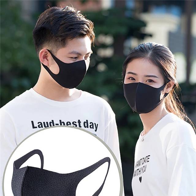 Masker IMPORT TANPA JAHITAN bisa di cuci Fashion Mask Masker motor