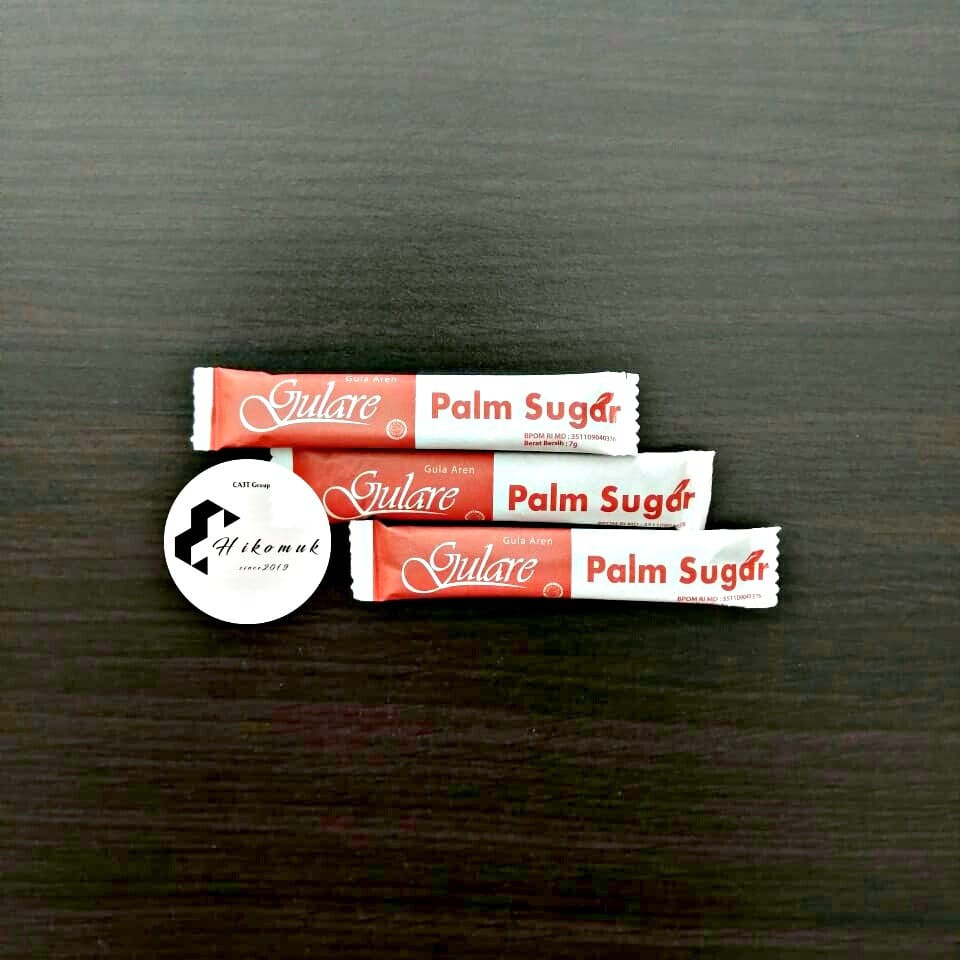 Gula Aren Bubuk / Gula Semut Brown Sugar Stick 7Gr / 100 Stick