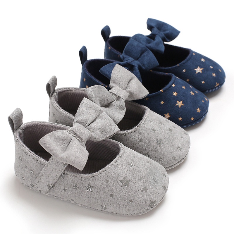 Sepatu Bayi Prewalker Perempuan Umur 0 - 12 Bulan Sepatu Flat Anak Bayi Perempuan Baby Prewaker Shoes Cewek Murah Umur 0 - 14 Bulan, umur 1 Tahun 0 - 6 Bulan AK 08