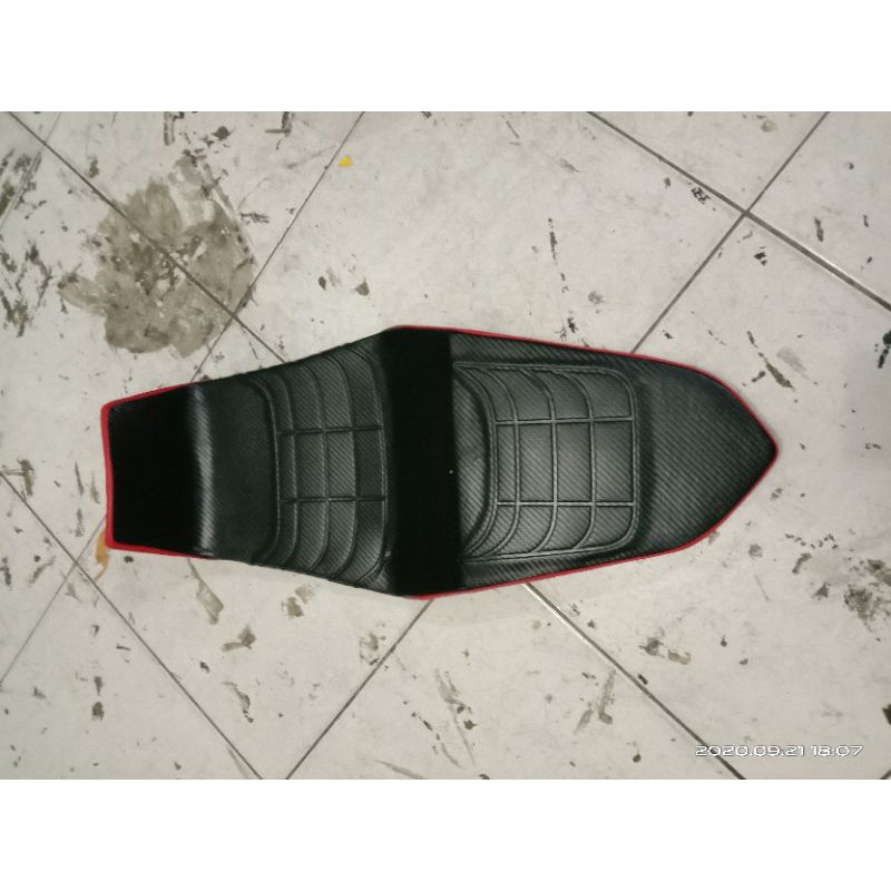 jok ninja rr new model slim kulit pres karbon-jok ninja rr new-jok ninja