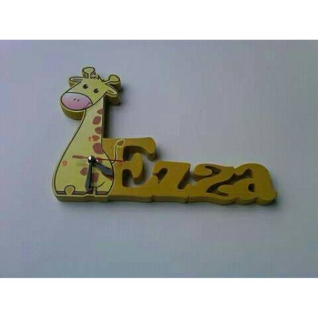 Jam dinding nama/jam dinding unik/kado unik/jam dinding/jam nama/jam kayu nama/jam dinding