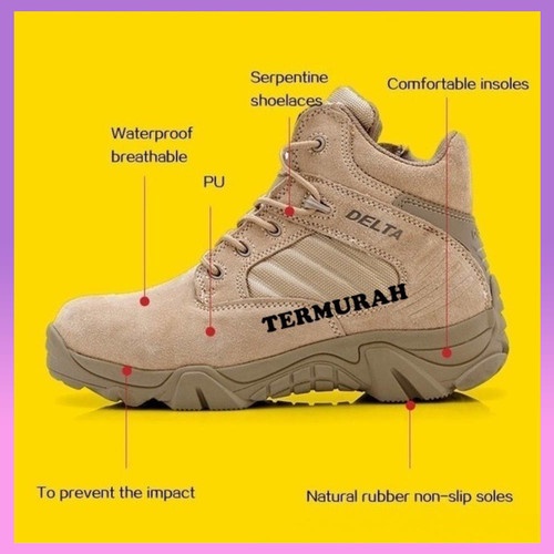 SEPATU DELTA TACTICAL 6 INCH ORIGINAL IMPORT