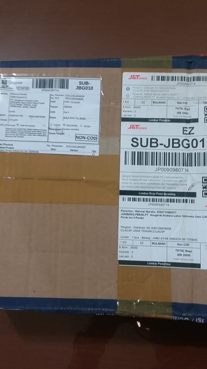 Jamu Ayam Dragon Sn Terbaik Original