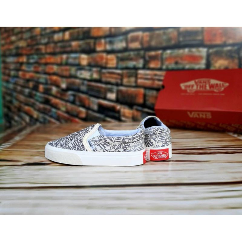 SEPATU ANAK SLIP ON VANS PREMIUM HIGH QUALITY SEPATU ANAK LAKI LAKI SLIP ON KADO