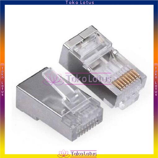 Bisa Bayar Ditempat Konektor RJ45 Cat6 50 pcs / 100pcs