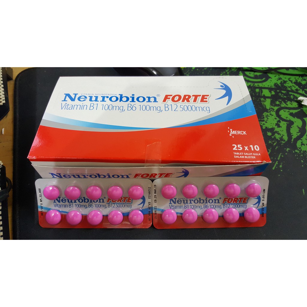 Neurobion Forte / Pink isi 10 Tablet