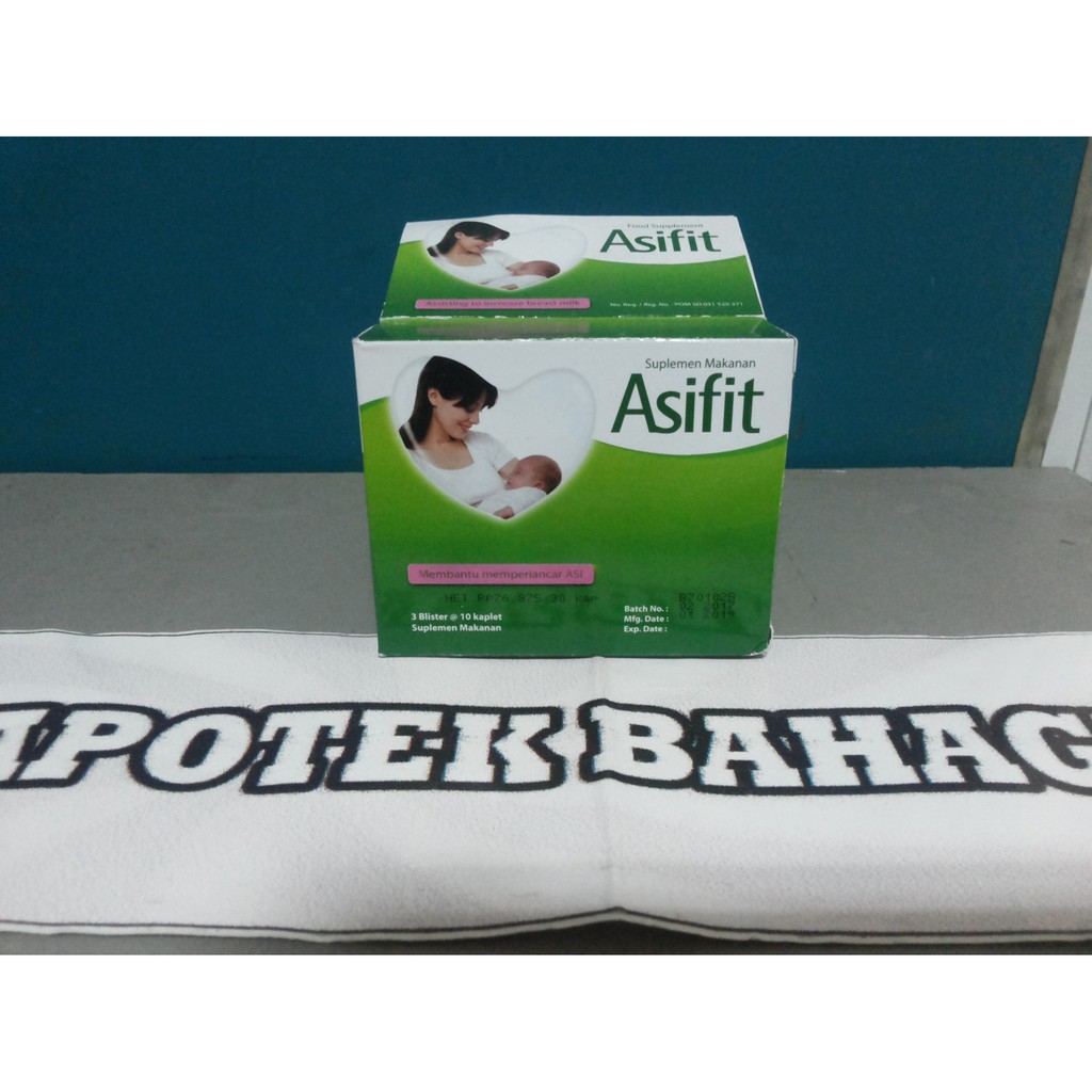 

Asifit 30 Kaplet - Suplemen Makanan, Pelancar ASI Ibu