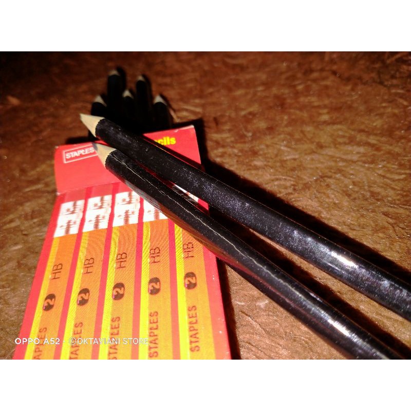 

PENSIL HB WOOD PENCIL STAPLES MURAH