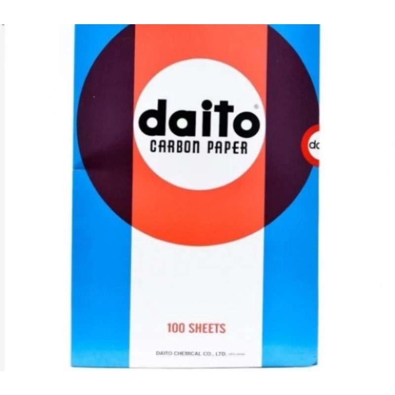 

Daito kertas karbon/ Carbon paper folio