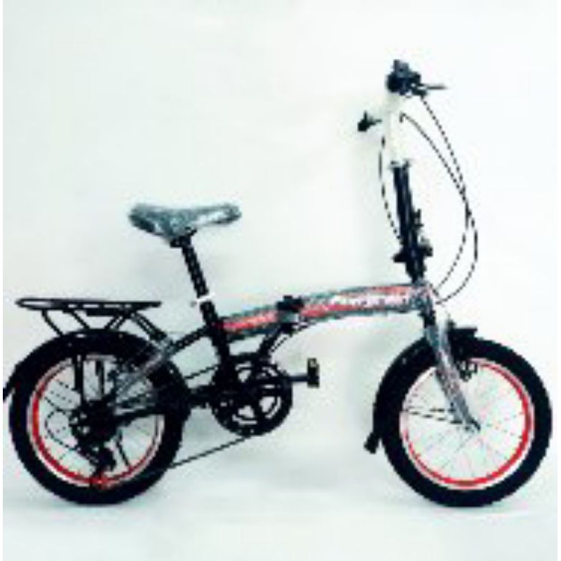 SEPEDA LIPAT ANAK UKURAN 16 MERK EVERGREEN 7 speed