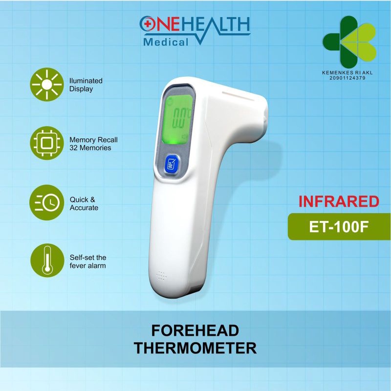 ONE HEALTH THERMOMETER INFRARED FOREHEAD ET-100F