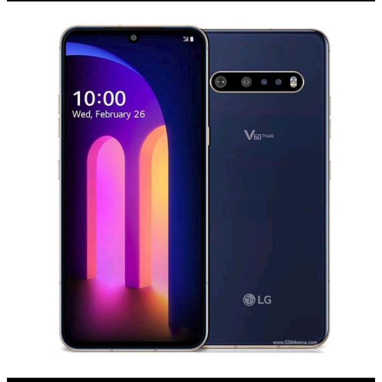 LG V60 THINQ 8GB/128GB 5G minus layar retak dikit