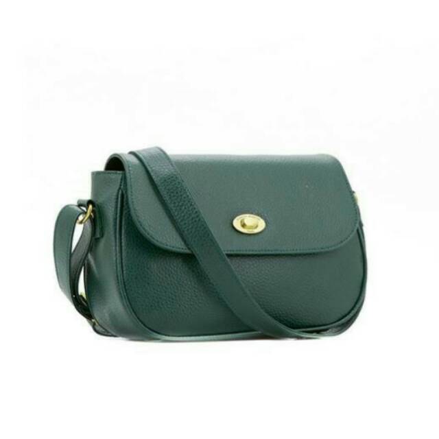 TAS WANITA IMPORT BRANDED SOPHIE MARTIN AIGLLENTINE 2074 KULIT HIJAU SELEMPANG