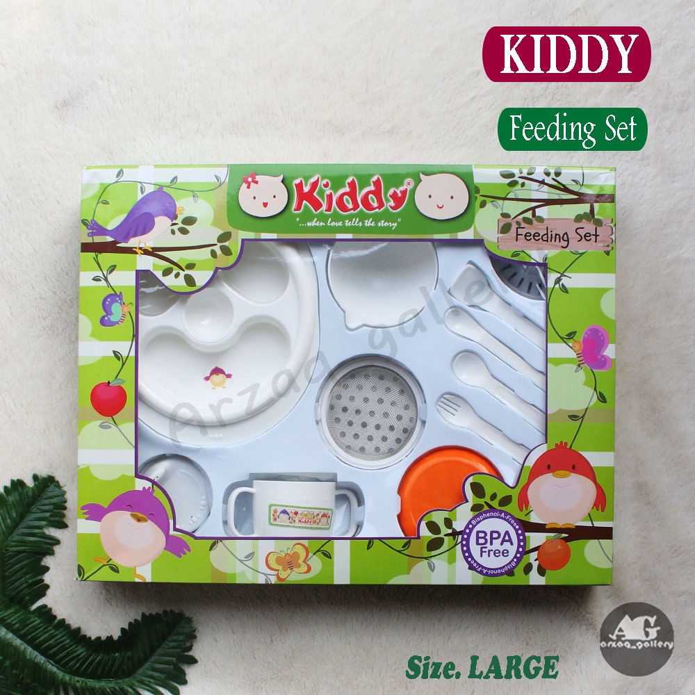 KIDDY SET JUMBO  | KADO BAYI | KADO TEMPAT MAKAN | FREE BOUBLE WRAP | PERELENGKAPAN MAKAN BAYI |