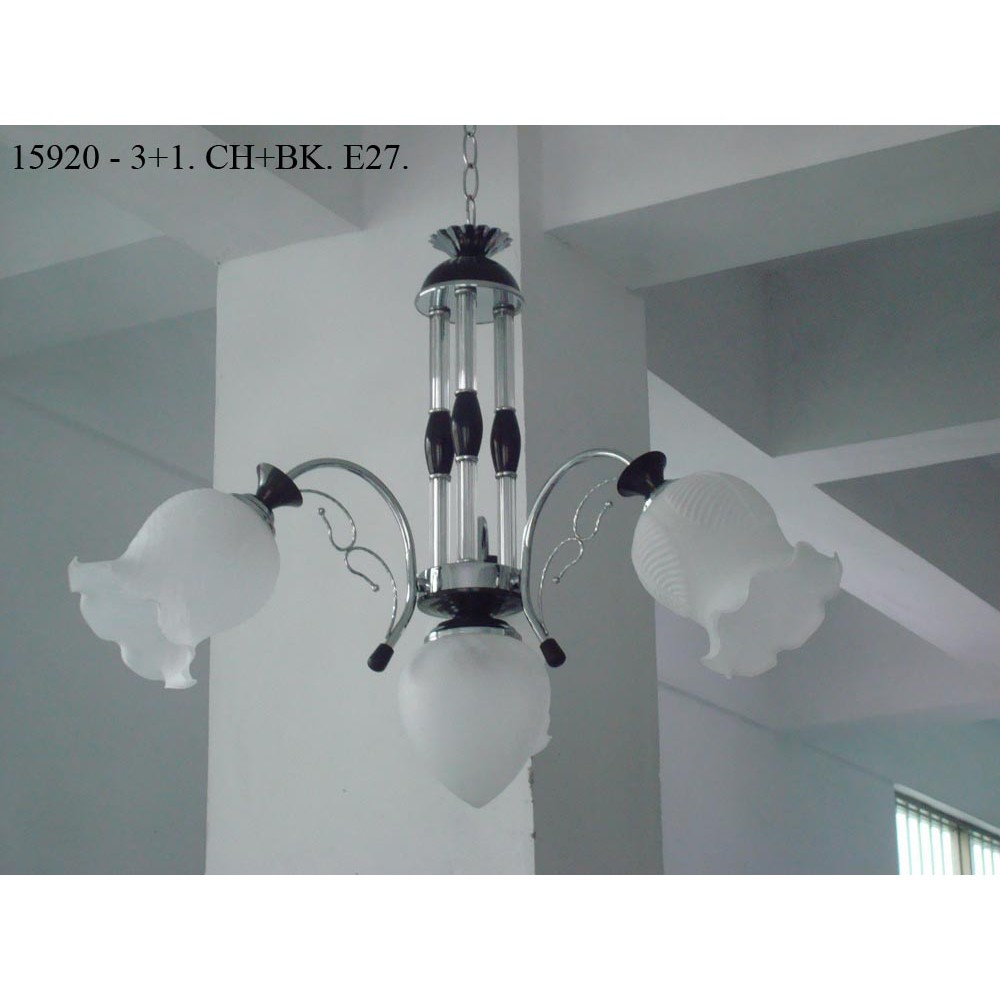 Lampu Hias Gantung Minimalis Dekorasi Ruang Tamu 15920 / 3+1 - BK