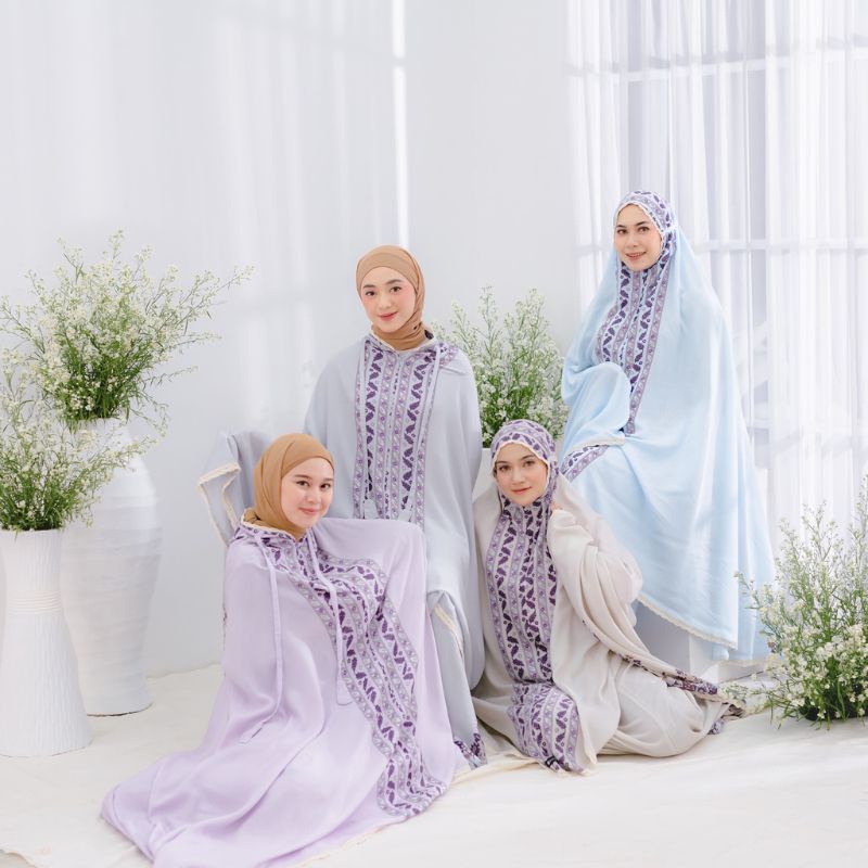 MUKENA ZIANISA BORDER AMSHIRA SERIES ALLSIZE