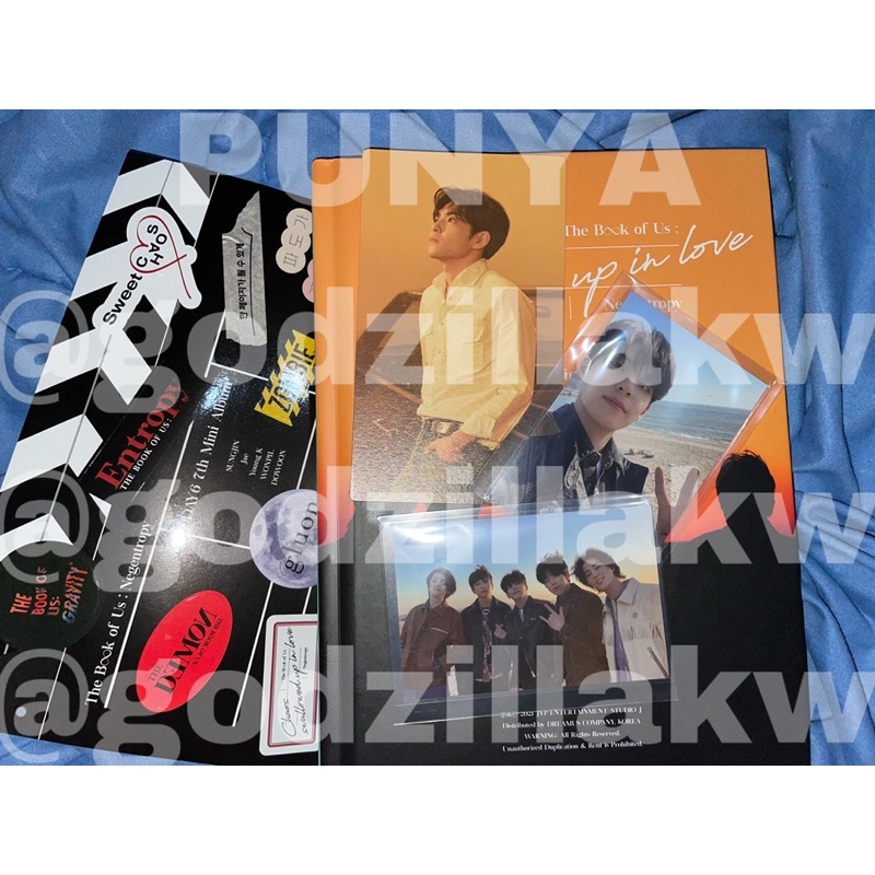 Album Negentropy Day6 Wonpil set