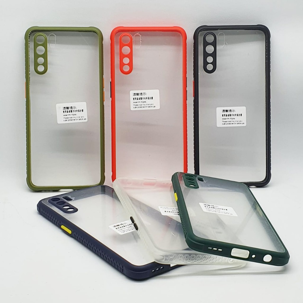 Oppo F15 / A91 / Reno 3 4G Fuze Treadware Case / Hardcase TPU / Case Miqilin