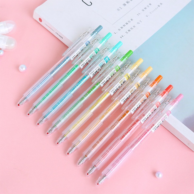 

Morandi Color Gel Ink Pen Set / Pulpen Warna / Pulpen Lucu / Pulpen Unik