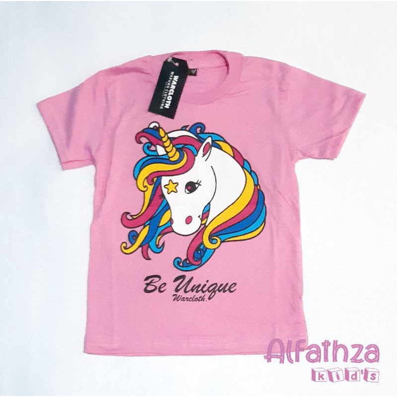 Baju anak perempuan / kaos anak perempuan / Baju kaos kuda pony unicorn