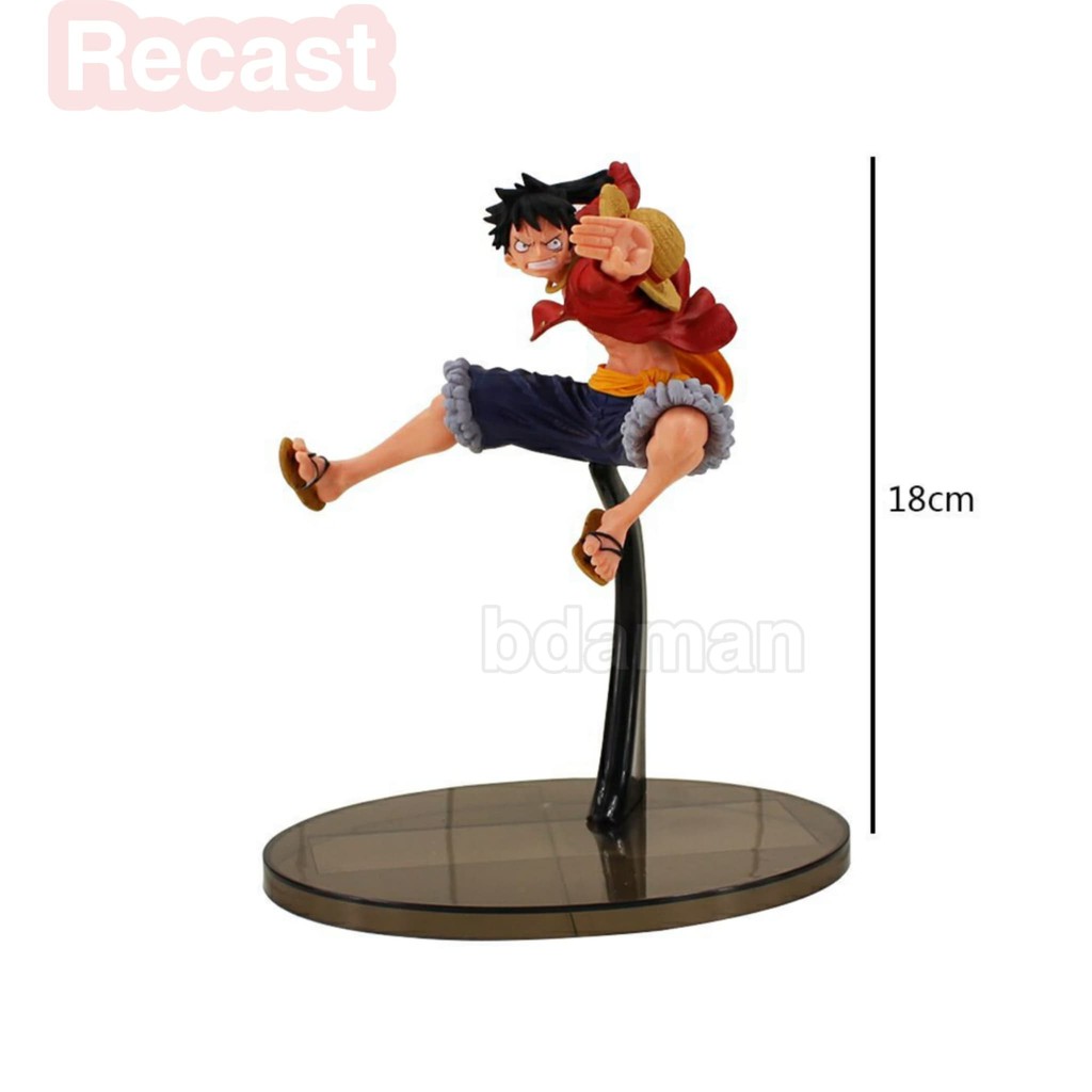 Action Figure One Piece Monkey D Luffy bwfc sculture
