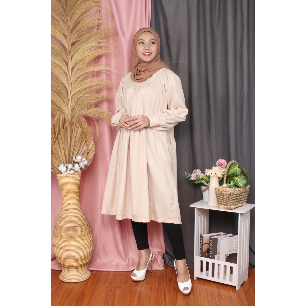 RX Fashion - Helmia midi dress / Helmia Long Tunik / DRESS NERRA- BN