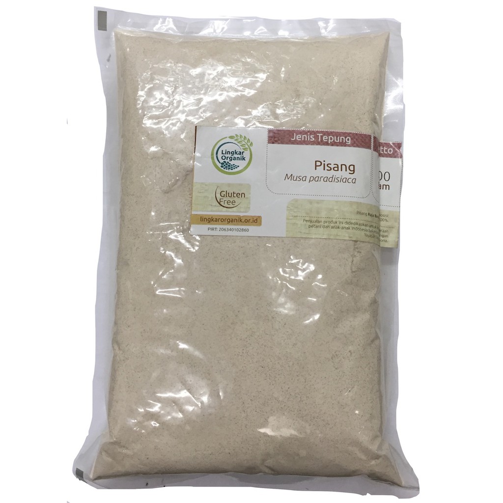 Lingkar Organik Tepung Pisang 500g