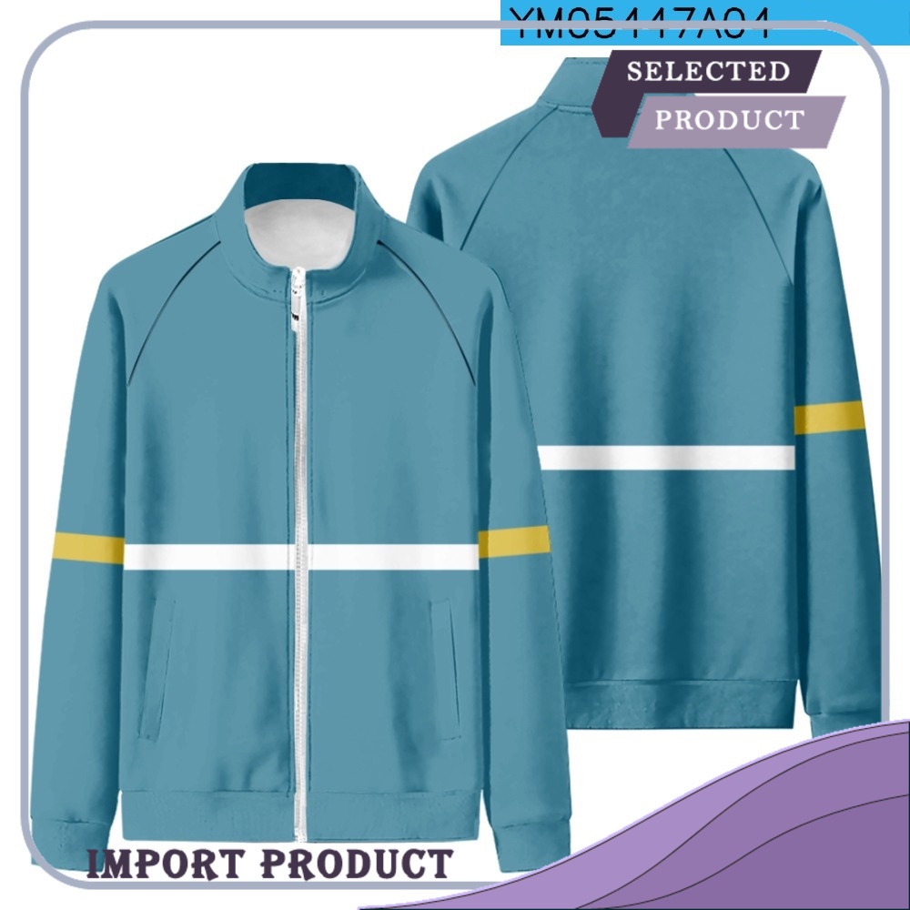 Cosplay kostum  New  Tv Seri Aneh Cerita Fourth  Cetak Jaket Hooe  Wo Cosplay Periferi Import