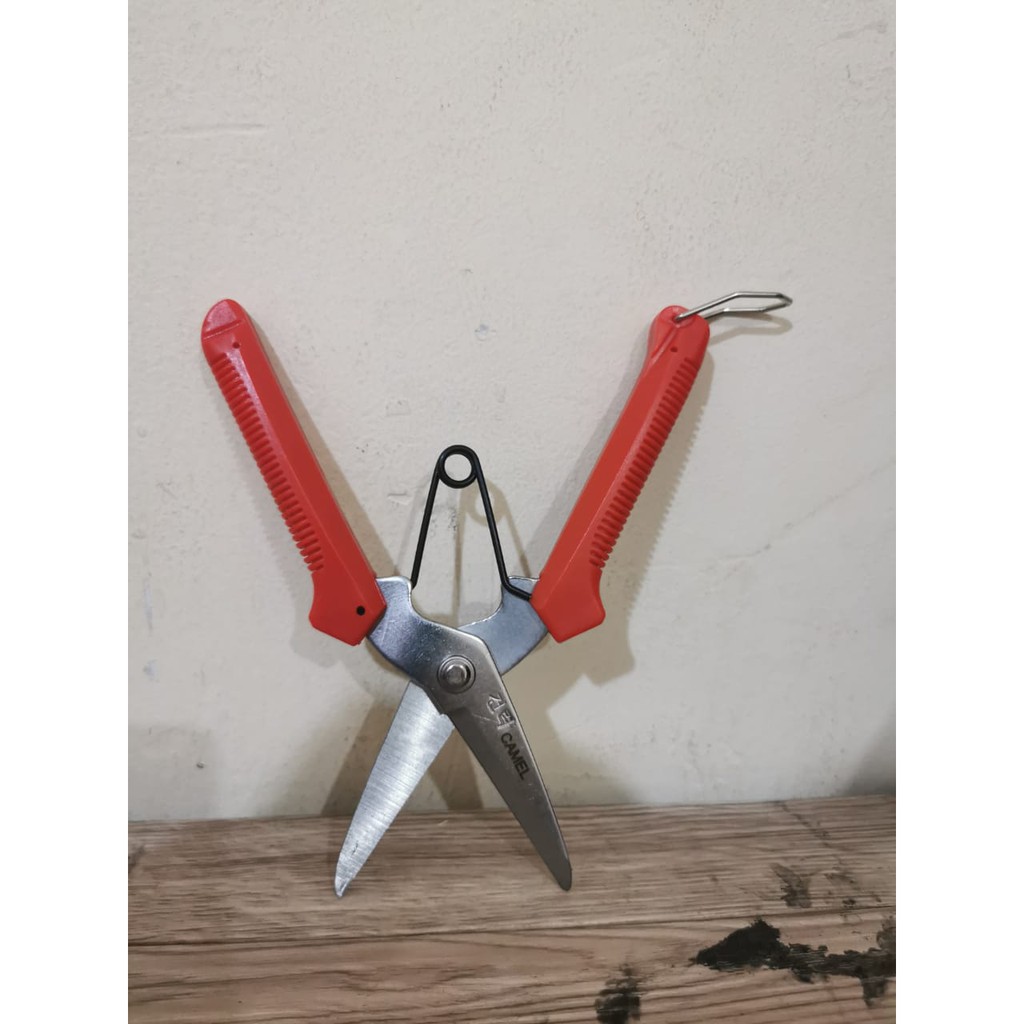 Gunting Korea Camel JL905 - Gunting Dahan - Gunting Tanaman - Gunting Serbaguna