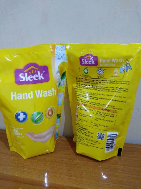 Hand wash sabun cuci tangan Sleek refill 400 ml