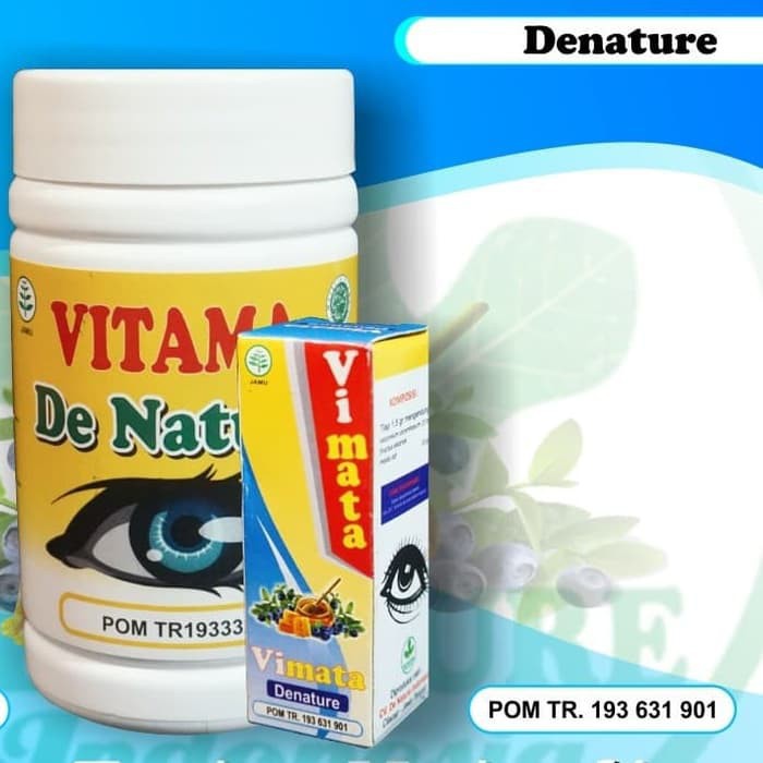 Paling Manjur  OBAT TETES MATA Herbal VITAMA VIMATA DE NATURE