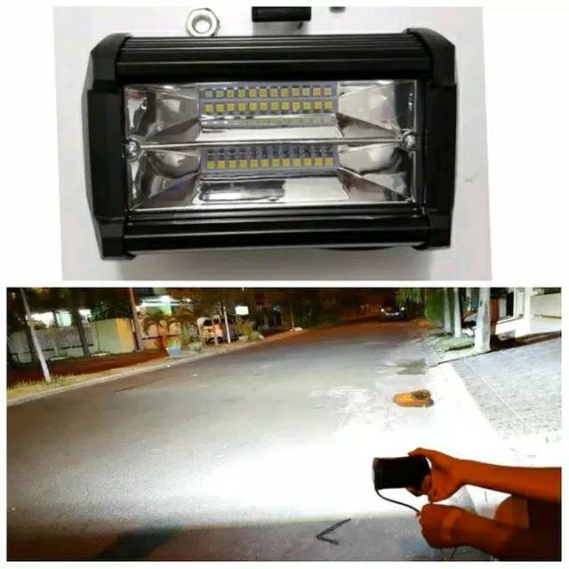 Lampu tembak cwl 24 titik led cree