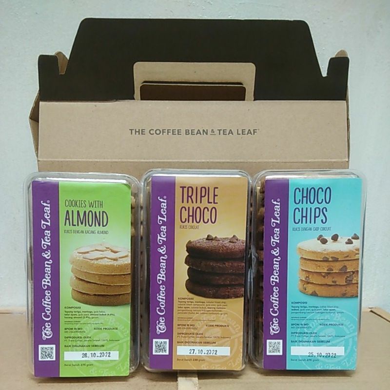 

THE COFFEE BEAN & TEA LEAF 3 Cookies Hampers