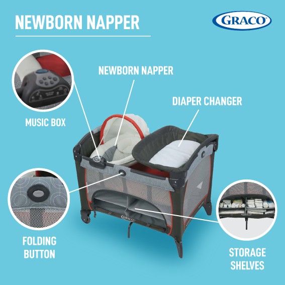 graco newborn napper dlx