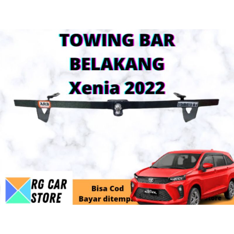 TOWING BAR BELAKANG ALL NEW XENIA 2022/BESI PELINDUNG BUMPER BELAKANG ALL NEW XENIA 2022-2023