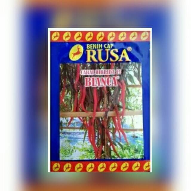 KKS Bianca Benih Cabai Keriting Hibrida F1 Cap Rusa - 10 gr