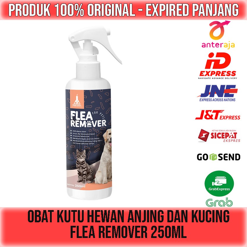 OBAT KUTU HEWAN ANJING KUCING FLEA REMOVER SPRAY 250ml