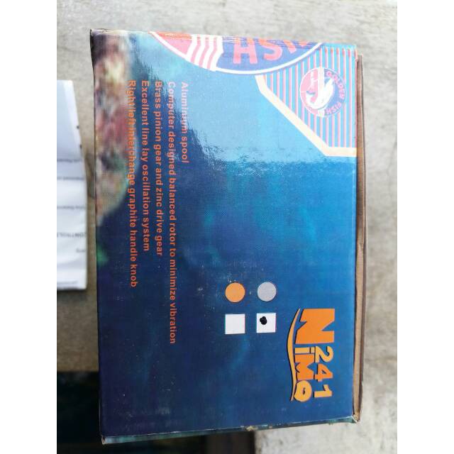 ALAT PANCING  Reel GOLDEN FISH NIMO 241 Buat pemancing