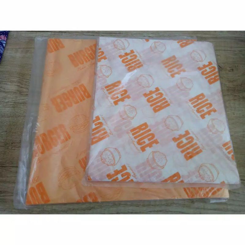 

Kertas Burger Food Grade Kertas Bungkus