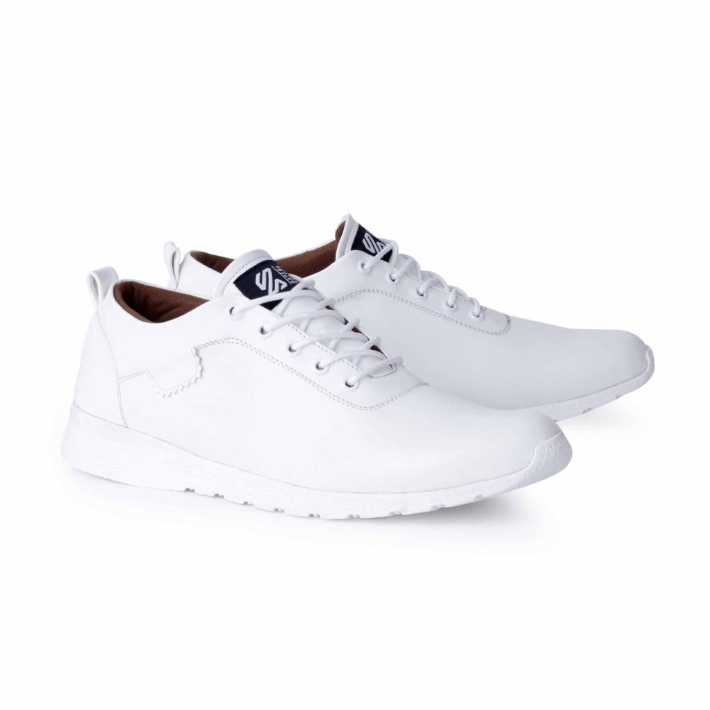 Justrue Sepatu Oxford Pria Putih 047