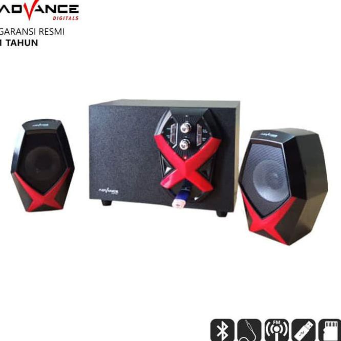 V7Rl Speaker Advance M180Bt Advan Aktif Bluetooth Usb Radio - Non Pro 8Mos