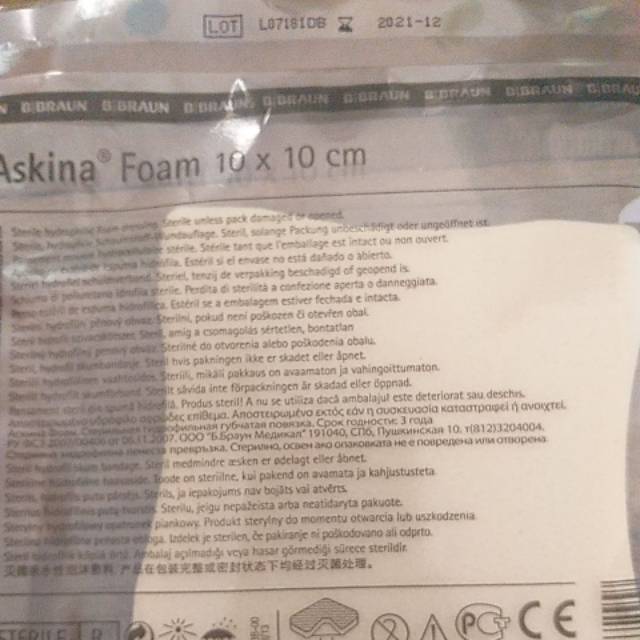 Askina Foam 10x10