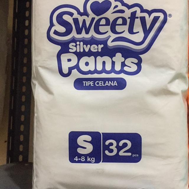 Sweety silver Pants curah S32 paket 3pcs