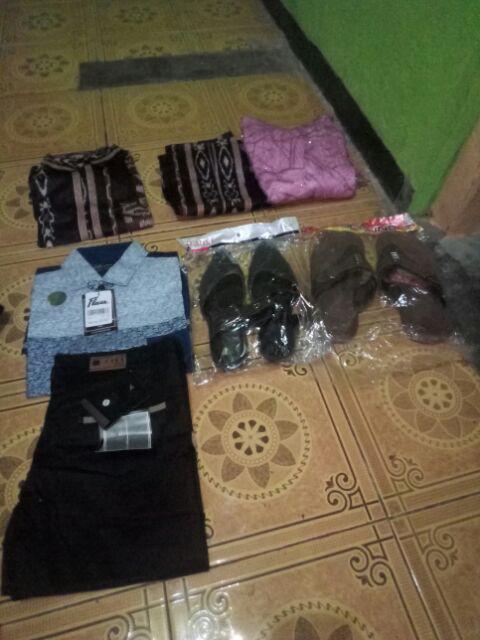 ( Termurah Sepasang 165rb) Couple New Anabelle  Balencia Luric New Anabel Batik Sumber Urip