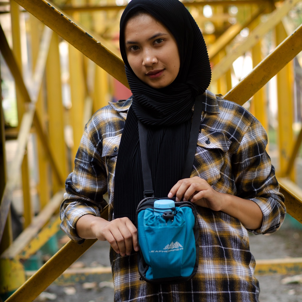 WAISTBAG BOTOL MINUM TAS SELEMPANG TEMPAT AIR TAS PINGGANG