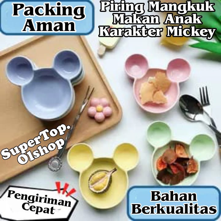 Mangkok Makan Anak Bentuk Karakter