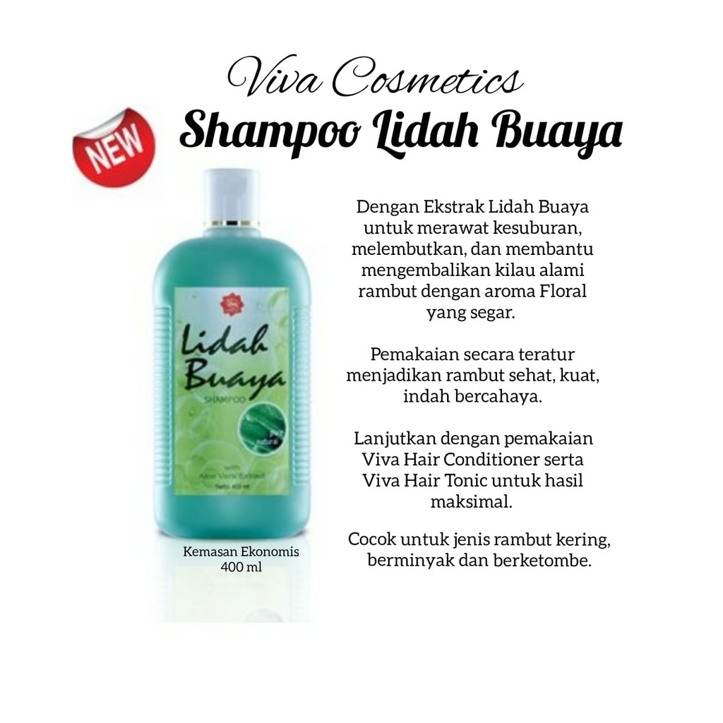 VIVA SHAMPOO LIDAH BUAYA