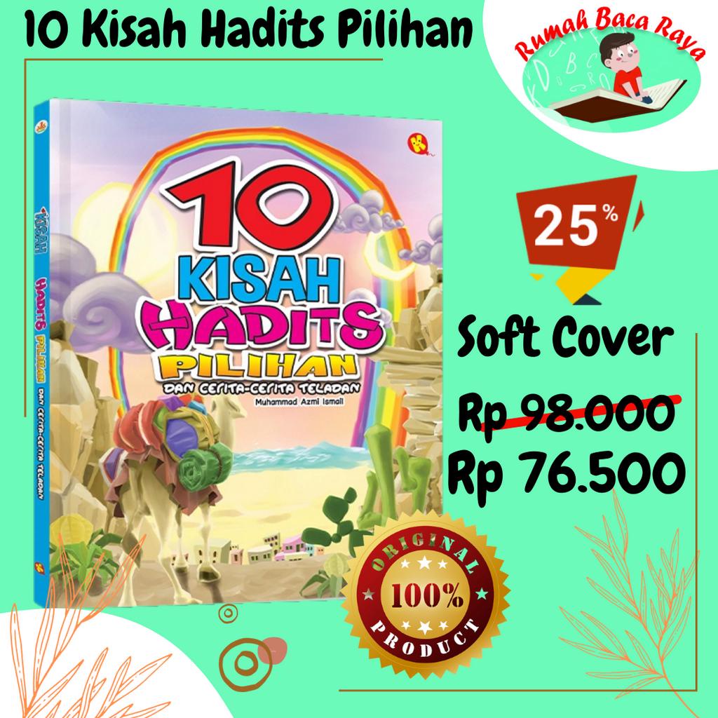 Ready Buku 10 Kisah Hadits Pilihan Soft Cover by Pustaka Al Kautsar