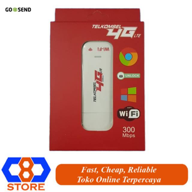 MODEM 4G MODEM USB TELKOMSEL 4G LTE UNLOCK WIFI